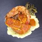 Monkfish in Brandy Sauce